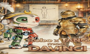 跨越五百年文明对话！Robo x TANG联名达芬奇，中国IP国际化从深圳启航