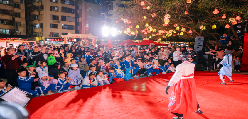 深圳市中外居民共闹元宵！福田福保街道以“国际范儿”点亮福田新春第一卷