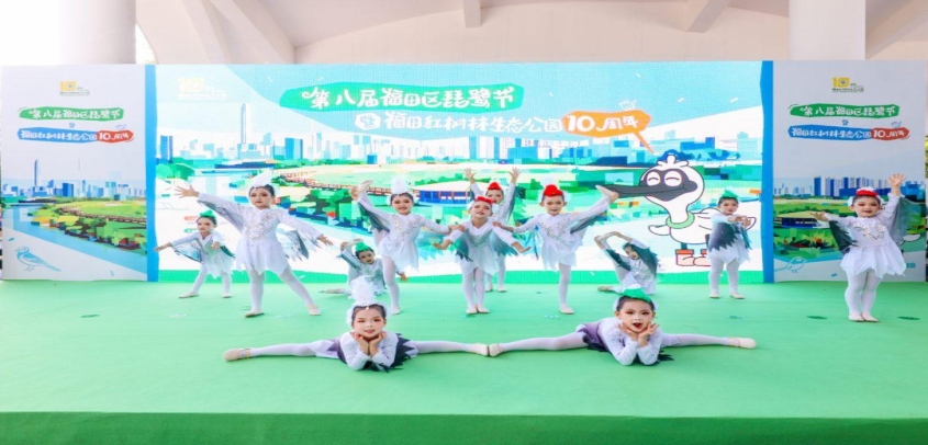 深圳市：琵鹭归来，十年同行！第八届深圳福田区琵鹭节暨福田红树林生态公园十周年活动举行！